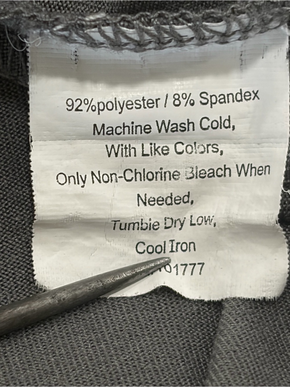 Rare Tranquility Clothing Company Grey Solid Athletic Skort Pickle Ball Gray - Picture 7 of 8